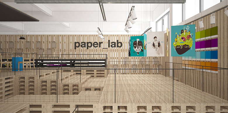 paper_lab, Europapier concept store, Bratislava